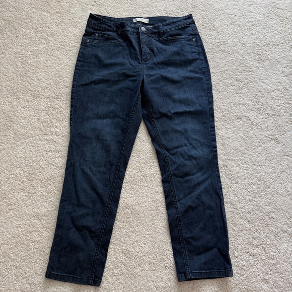 J. Jill Denim - J.‎ Jill Denim Women Sz 8 Smooth Fit Ankle Dark Blue Petite